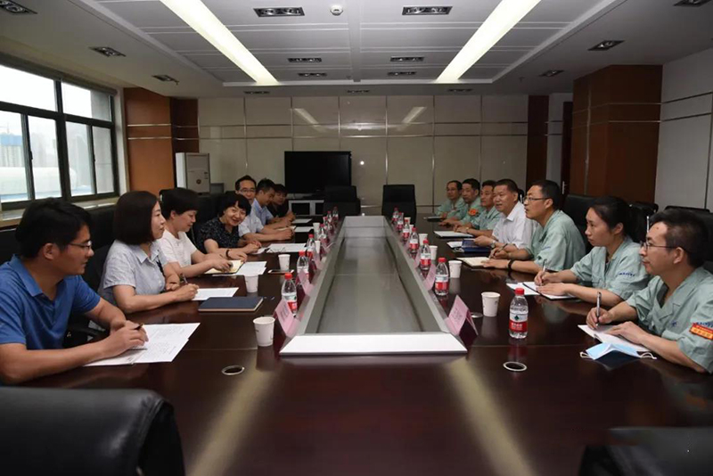陜西省總工會(huì)黨組成員、經(jīng)審委主任劉偉一行來公司調(diào)研指導(dǎo)工作
